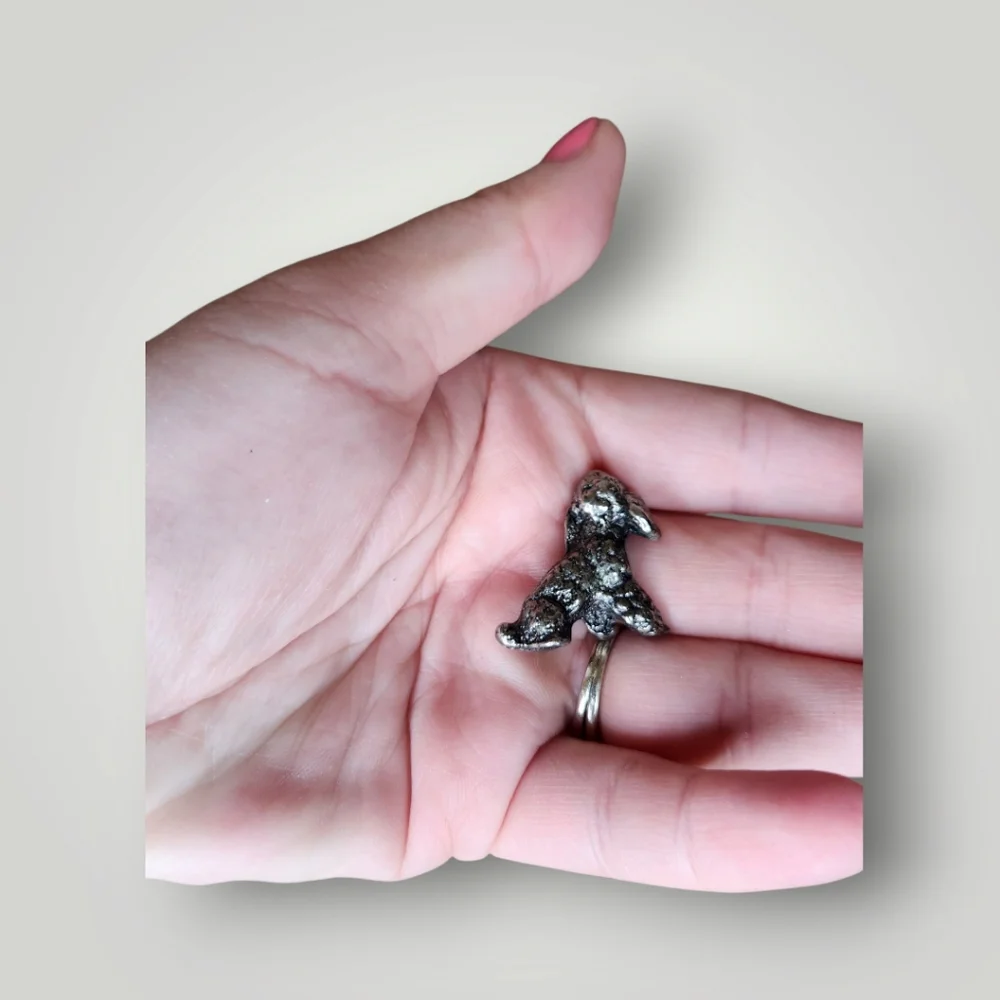 Pewter vintage miniature